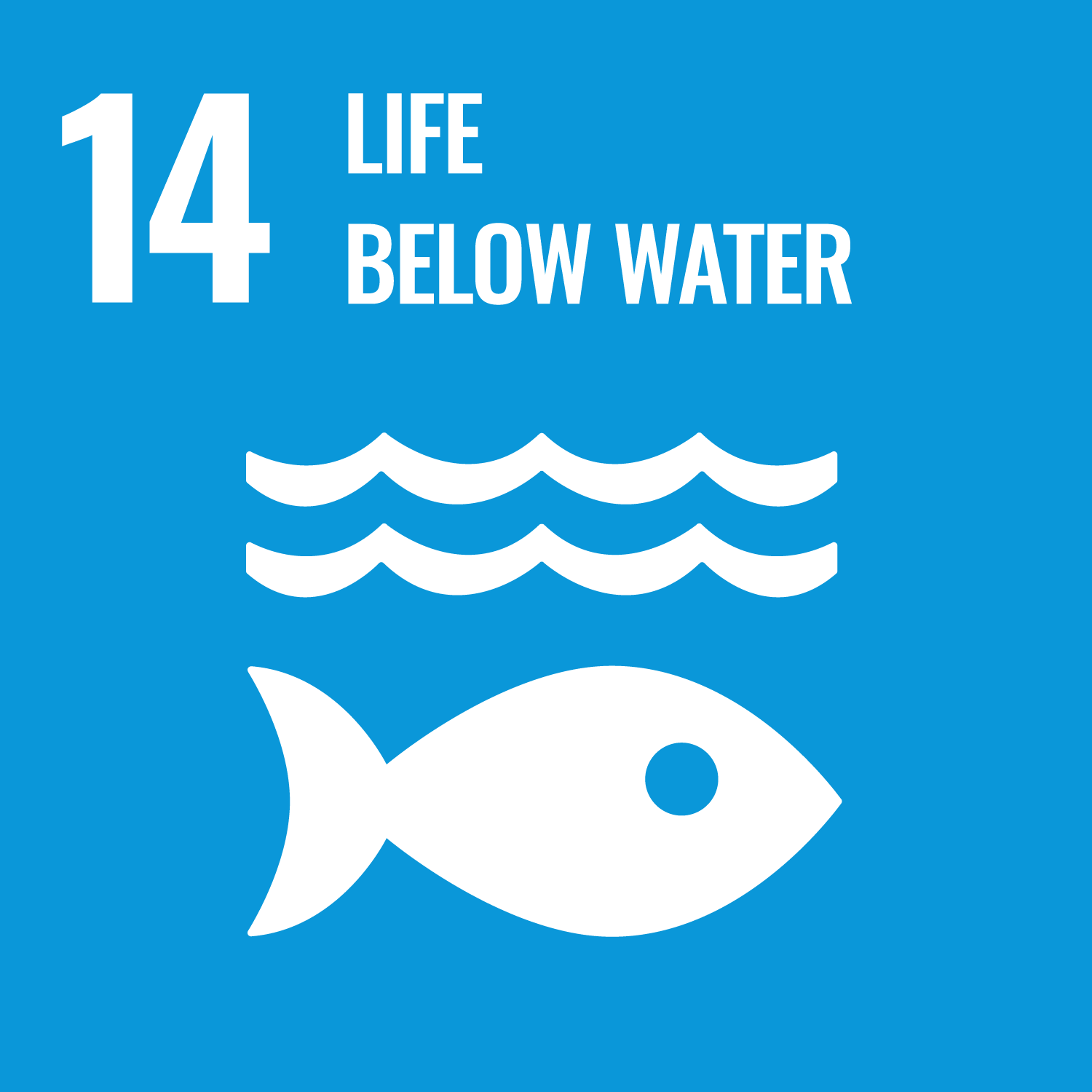UN Sustainability Goal Icon #14